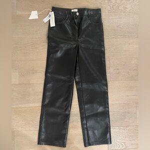 Wilfred Melina Black leather pants